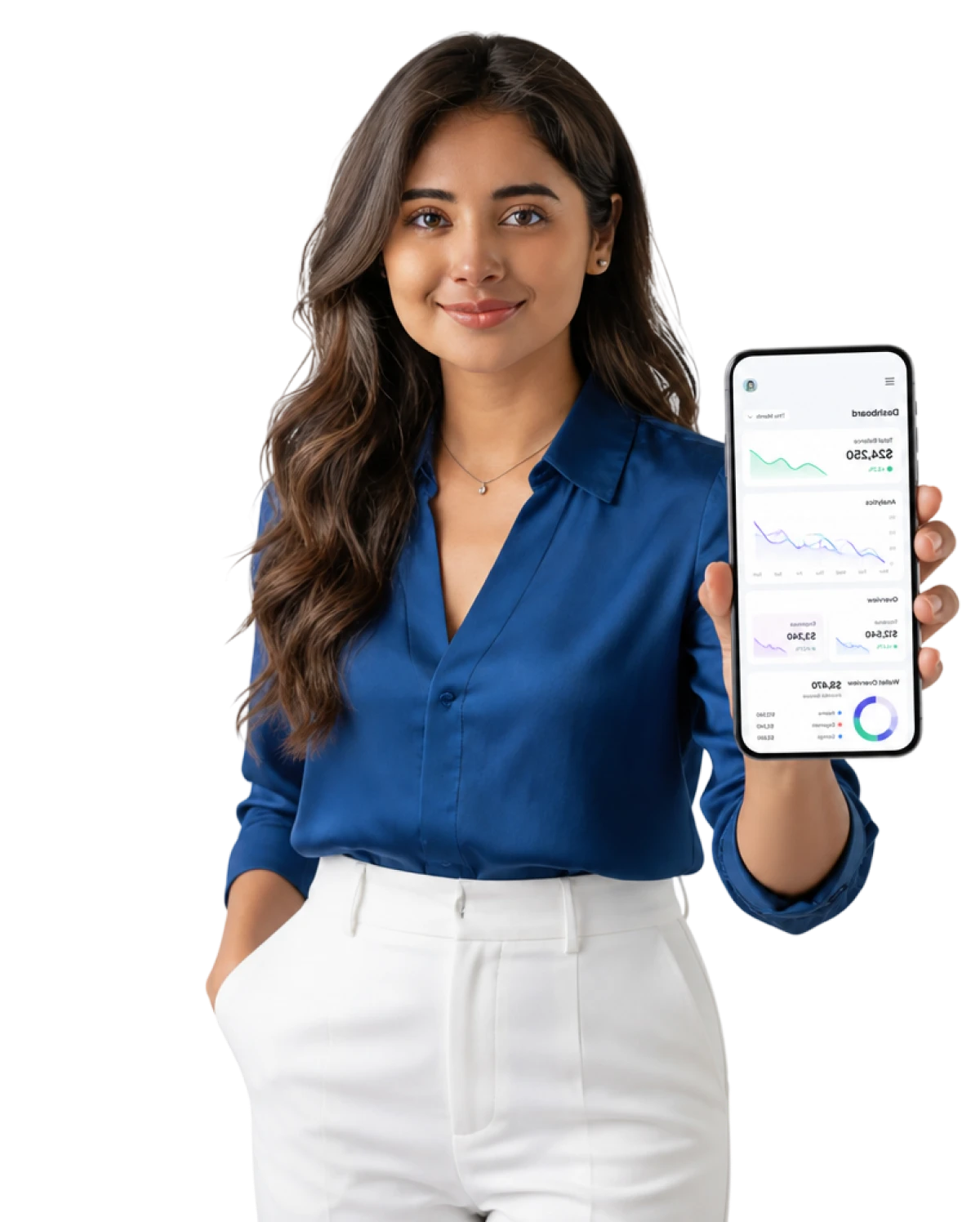 Customer reviewing payment options on mobile